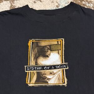 Vintage 2000s System of a Down Straitjacket Shirt Large SOAD Numetal Band Tee